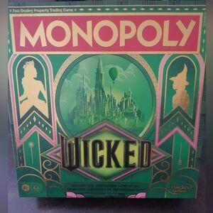 Wicked Edition Monopoly By Hasbro - NEW!